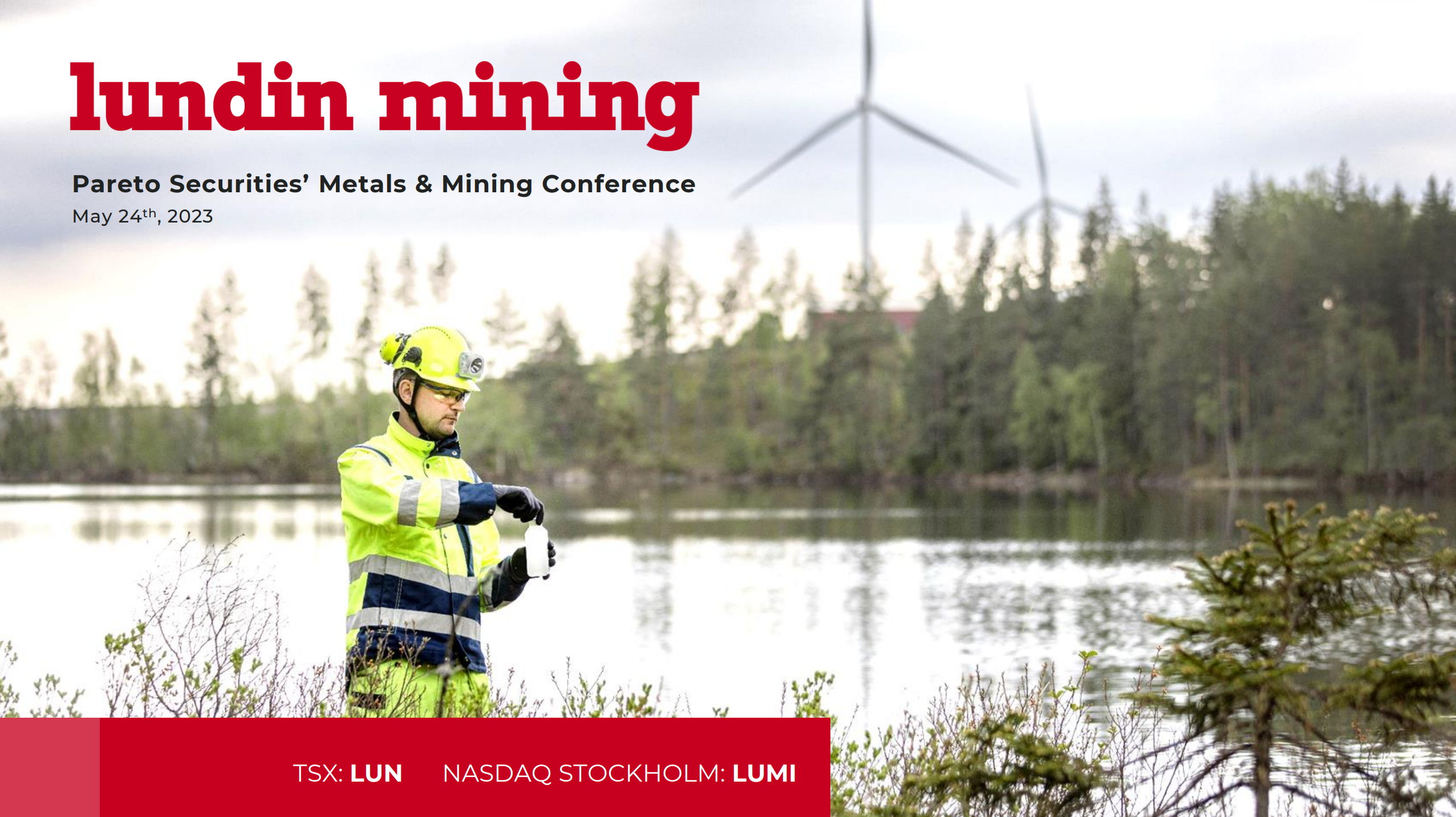 Pareto Securities' Metals & Mining Conference 2023